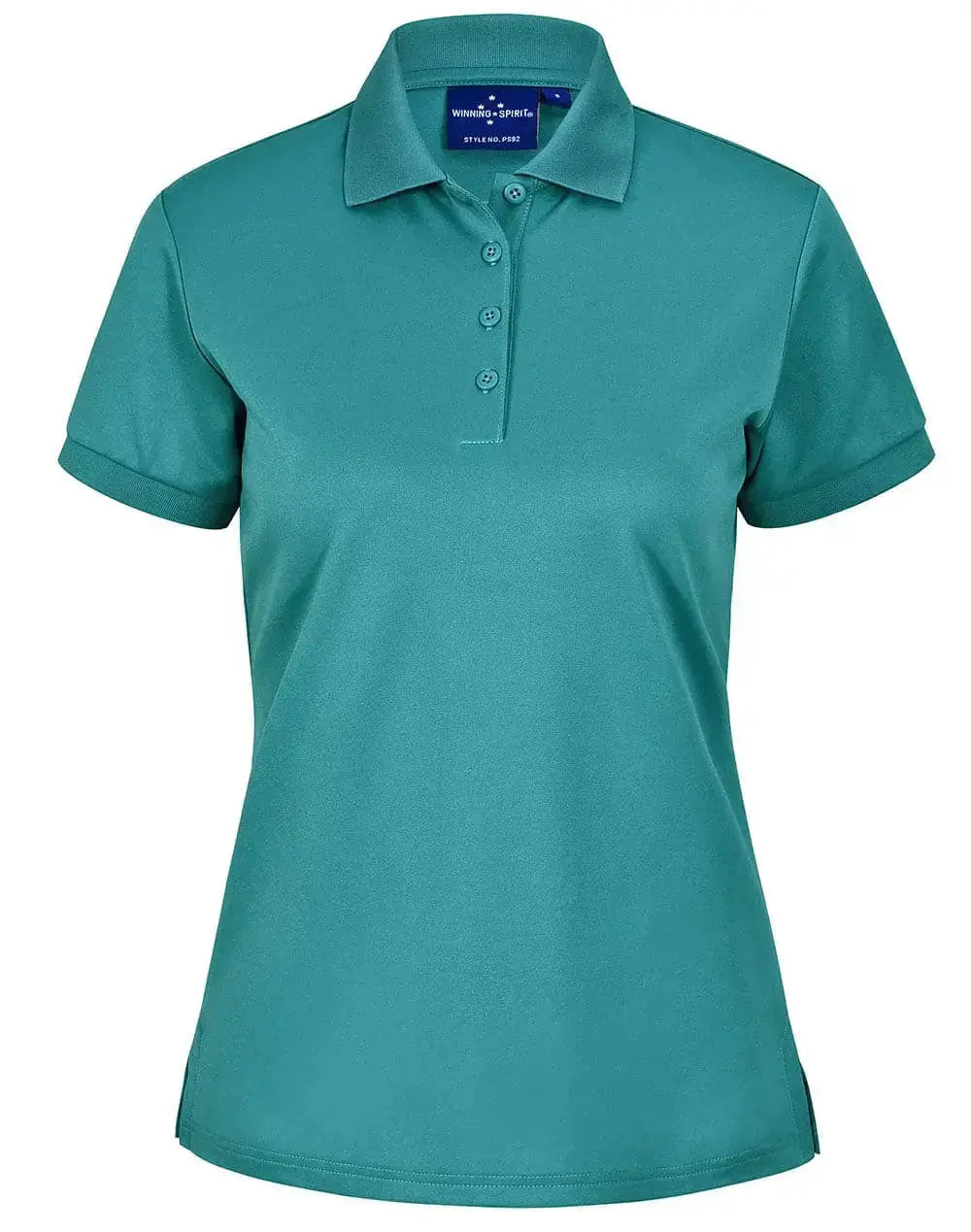 Winning Spirit Ladie's Sustainable Poly/Cotton Corporate Polo PS92 Casual Wear Winning Spirit Teal 8